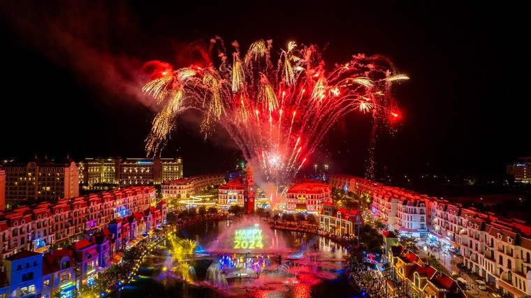 Rực rỡ dạ tiệc countdown tại các quần thể du lịch Vinpearl ảnh 2