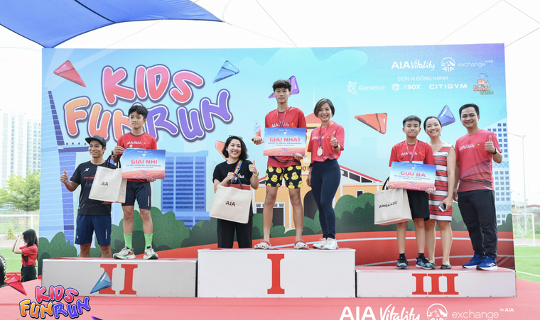 AIA Việt Nam mang đến sân chơi bổ ích cho các em nhỏ thông qua chuỗi sự kiện "Kids Fun Run" ảnh 4