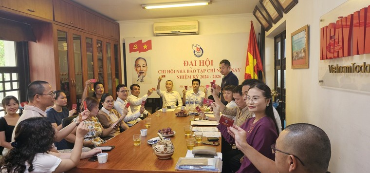 Đại hội Chi hội Nhà báo Tạp chí Ngày Nay nhiệm kỳ 2024 - 2026 ảnh 2