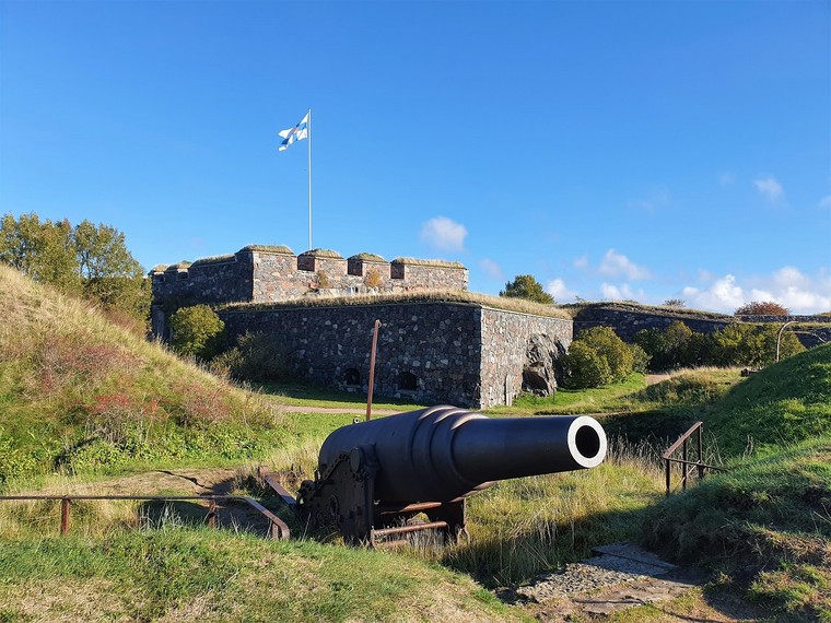 Pháo đài này từng thuộc sở hữu của Thuỵ Điển đúng không?