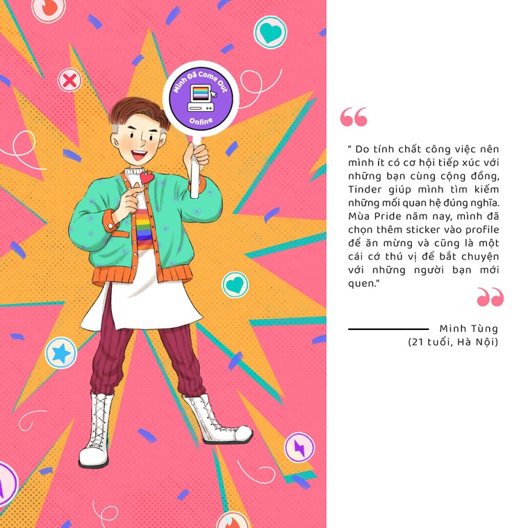 Tinder cùng giới trẻ Việt tô màu bản sắc nhân tháng Tự hào ảnh 1