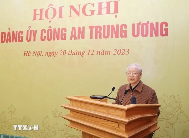 Tổng Bí thư Nguyễn Phú Trọng: Công an và Quân đội là “lá chắn” bảo vệ đất nước ảnh 15