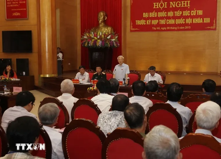 Tổng Bí thư Nguyễn Phú Trọng – Người đại biểu của Nhân dân ảnh 9