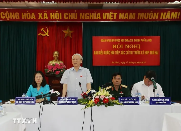 Tổng Bí thư Nguyễn Phú Trọng – Người đại biểu của Nhân dân ảnh 10