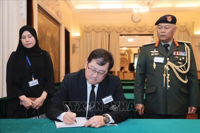 Đại sứ các nước viết sổ tang bày tỏ niềm tiếc thương Tổng Bí thư Nguyễn Phú Trọng ảnh 7