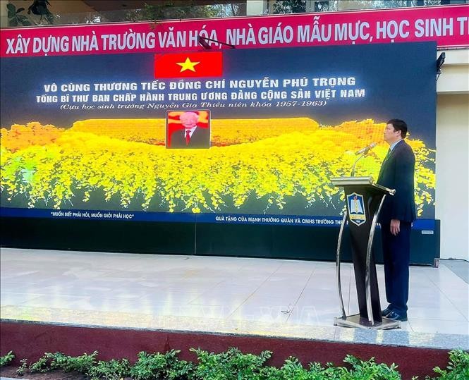 TRỰC TIẾP: Lễ truy điệu và an táng Tổng Bí thư Nguyễn Phú Trọng ảnh 41