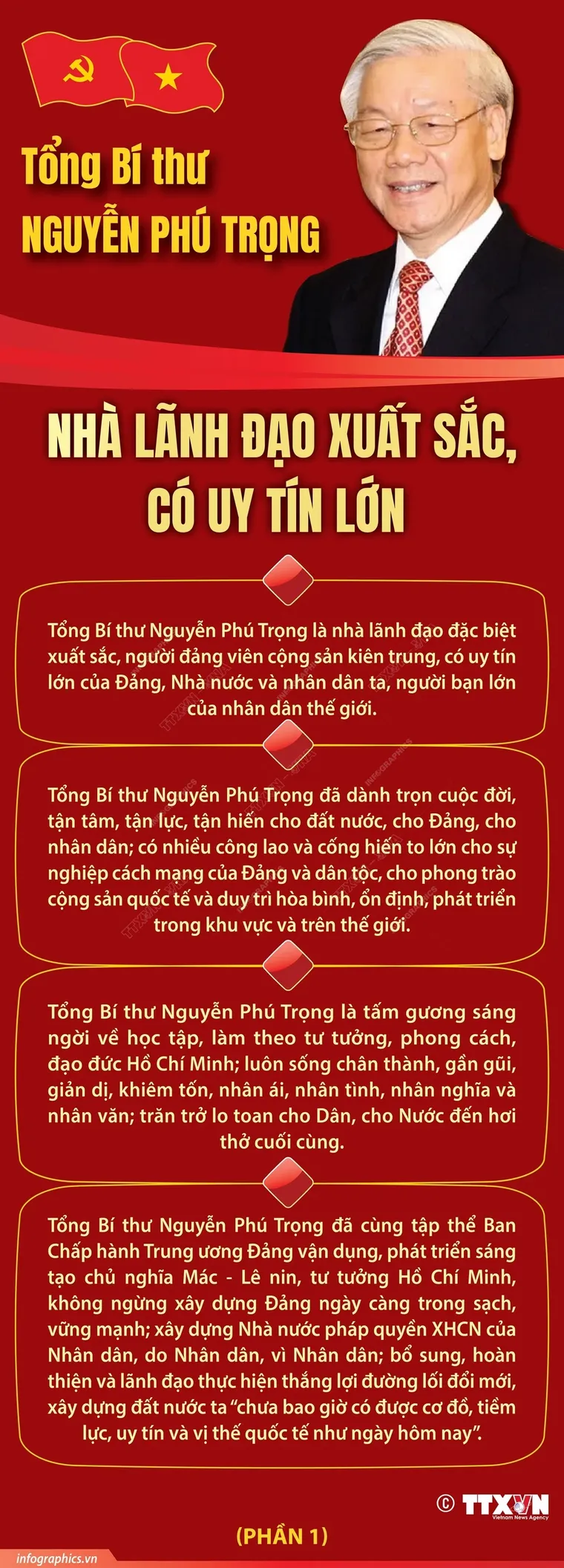 Tổng Bí thư Nguyễn Phú Trọng - Nhà lãnh đạo xuất sắc, có uy tín lớn ảnh 2