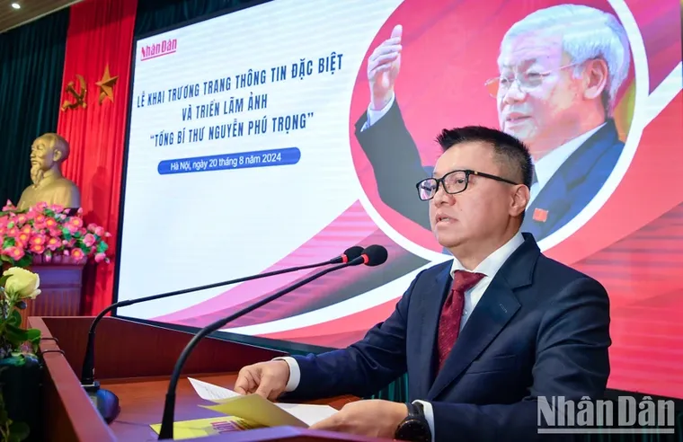 Khai trương Trang thông tin đặc biệt "Tổng Bí thư Nguyễn Phú Trọng - Nhà lãnh đạo có tâm, có tầm của Đảng" ảnh 1