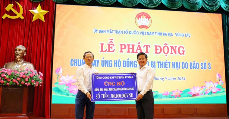 PV GAS kịp thời hỗ trợ đồng bào miền Bắc bị ảnh hưởng bởi siêu bão Yagi ảnh 3