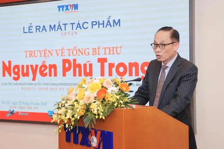 Lễ ra mắt tác phẩm "Truyện về Tổng Bí thư Nguyễn Phú Trọng" ảnh 2