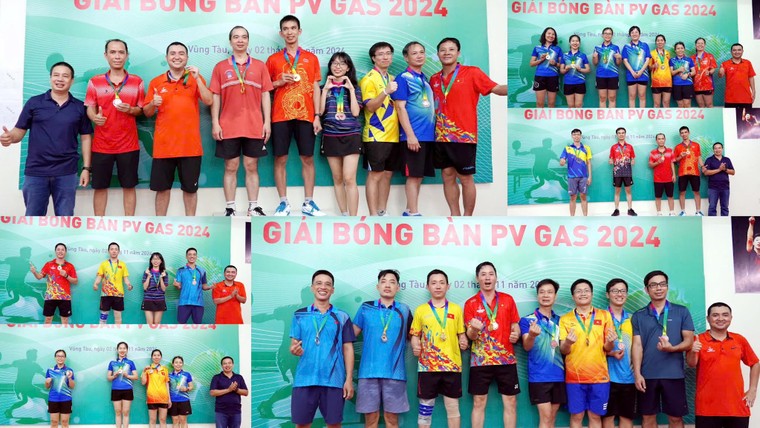 Giải bóng bàn PV GAS 2024: Quyết tâm và đoàn kết ảnh 2