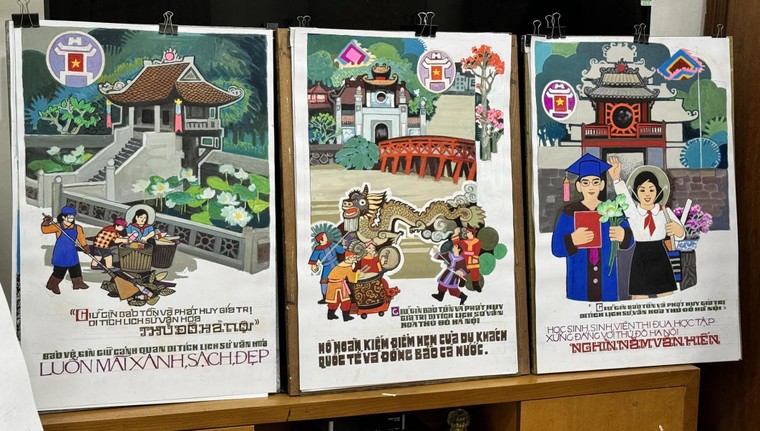 Hà Nội hào hoa, thanh lịch trong tranh cổ động ảnh 3