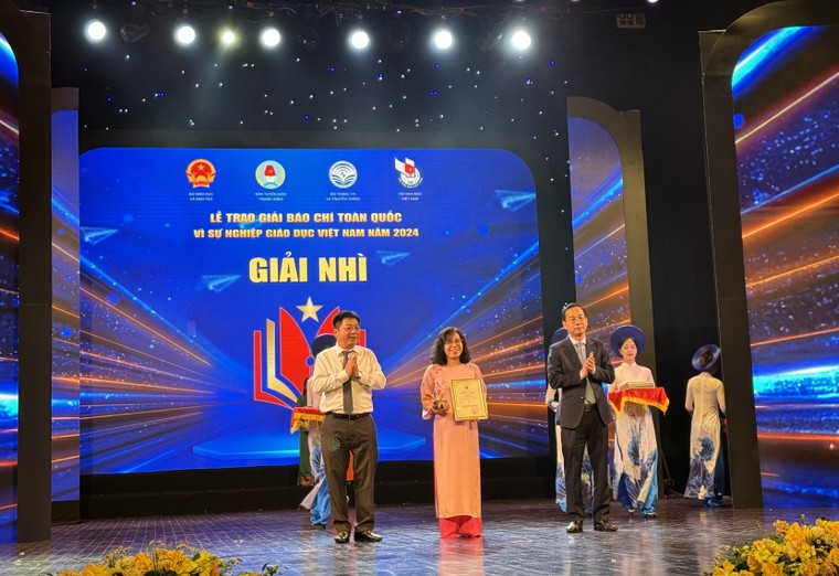 Tạp chí Ngày Nay giành Giải Báo chí toàn quốc Vì sự nghiệp Giáo dục Việt Nam năm 2024 ảnh 1
