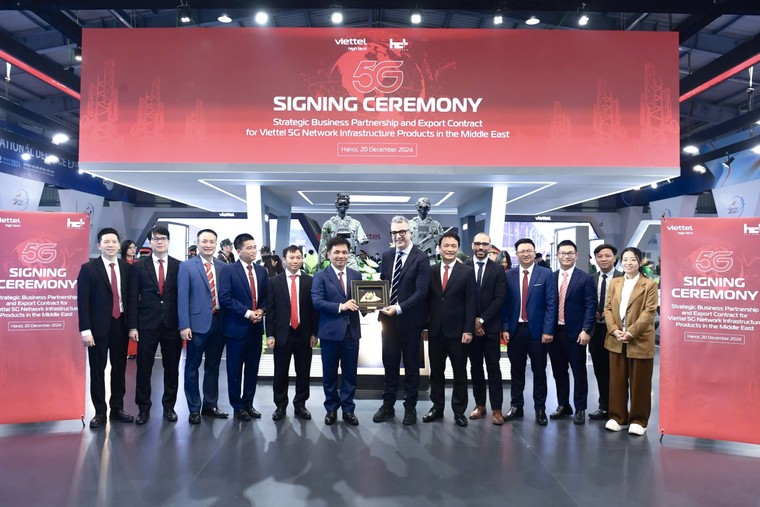 Viettel High Tech ký kết hợp đồng triệu đô cung cấp 5G tại Trung Đông ảnh 1