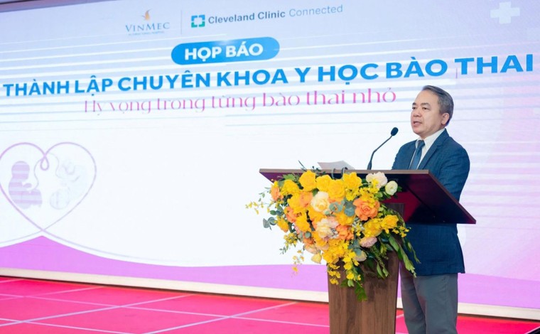 Vinmec ra mắt Chuyên khoa Y học Bào thai – bước ngoặt điều trị trước sinh tại Việt Nam ảnh 1