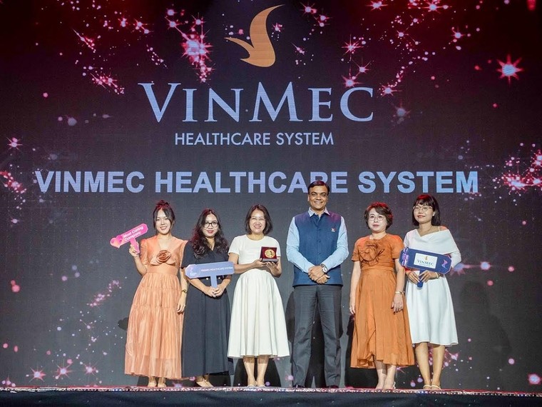 Vinmec lần thứ hai nhận cú đúp giải thưởng tại HR Asia Awards 2025 ảnh 1
