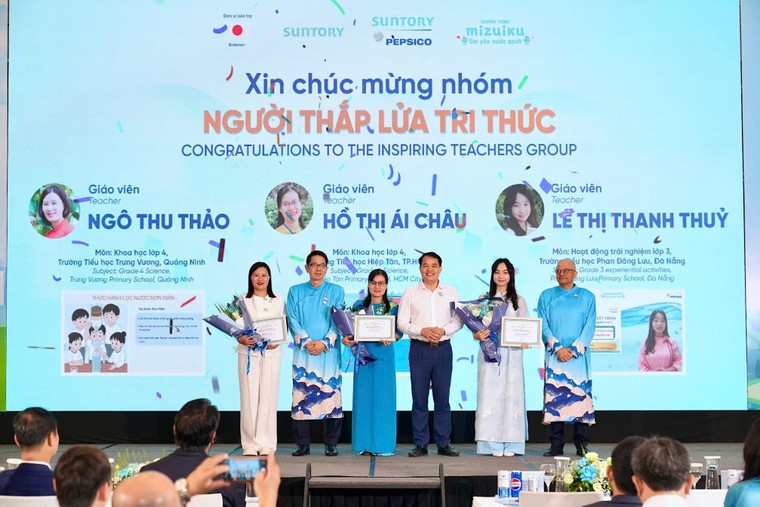 Kỉ niệm 10 năm chương trình” Mizuiku- Em yêu nước sạch” và Triển lãm tranh “Bảo tồn nguồn nước" ảnh 5