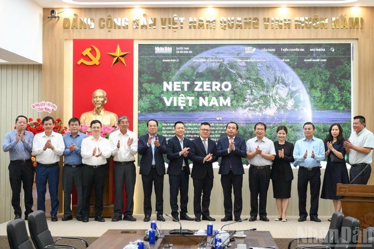 Báo Nhân Dân chính thức ra mắt trang thông tin “Net Zero Việt Nam” ảnh 6