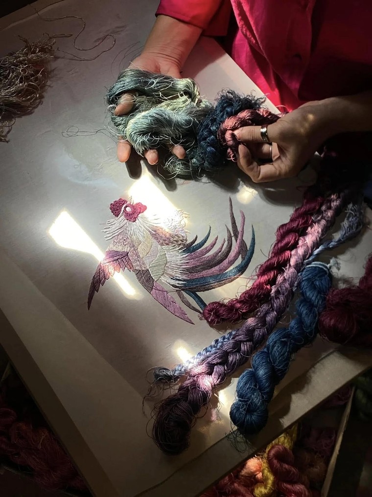 Sức sống di sản thêu trong thực hành nghệ thuật đương đại ảnh 5