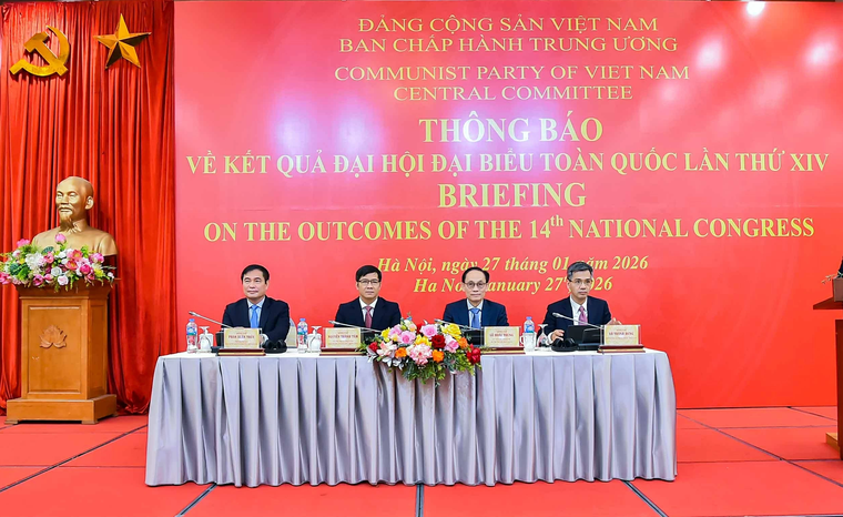 Thông báo kết quả Đại hội XIV tới các cơ quan đại diện ngoại giao nước ngoài ảnh 1