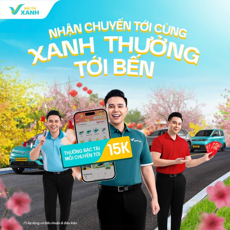 Xanh SM nâng chuẩn giữ chuyến, thưởng lớn cho bác tài nhận chuyến đều dịp Tết 2026 ảnh 2