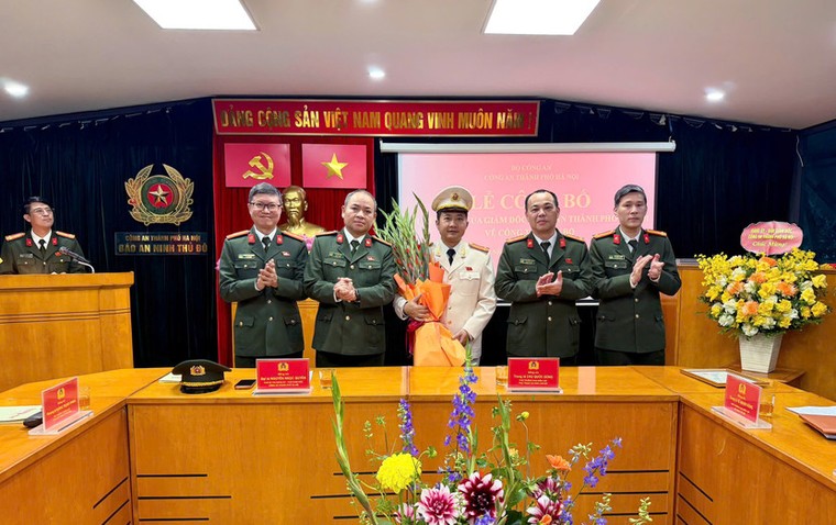 Bổ nhiệm Trung tá Chu Quốc Dũng giữ chức vụ Trưởng Ban Biên tập An ninh Thủ đô ảnh 1