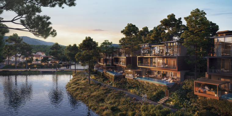 Lakeside Residences: Kiến trúc tinh tuyển giữa cảnh quan thung lũng đa tầng ảnh 1