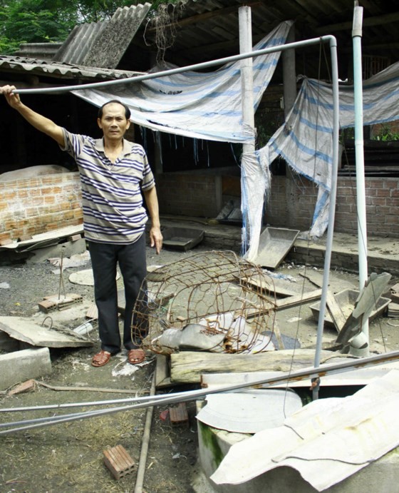 Hàng trăm hộ dân sống chung với ô nhiễm từ làng nghề bún ảnh 1