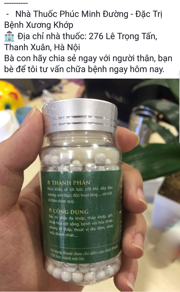 Nhà thuốc Đông y gia truyền Phúc Minh Đường: Quảng cáo sai sự thật, thổi phồng tác dụng sản phẩm ảnh 1