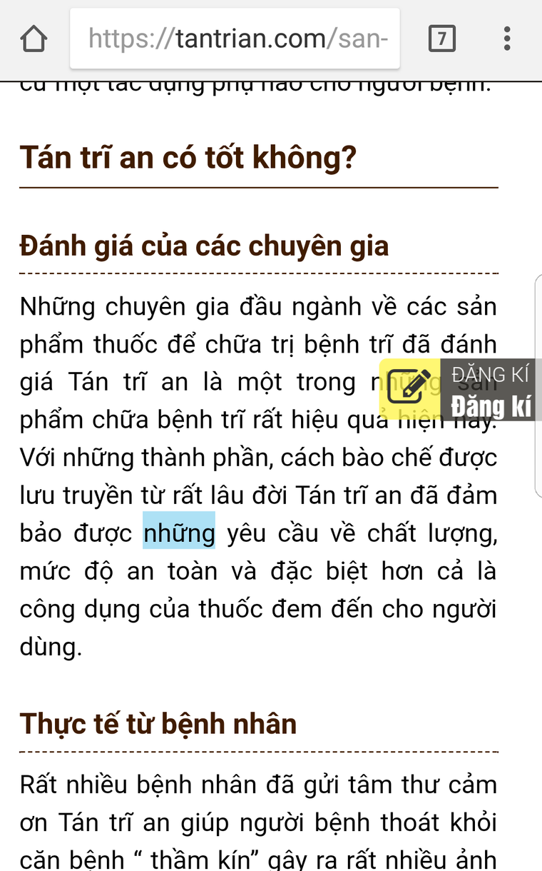 Nhà thuốc Đông y gia truyền Phúc Minh Đường: Quảng cáo sai sự thật, thổi phồng tác dụng sản phẩm ảnh 4