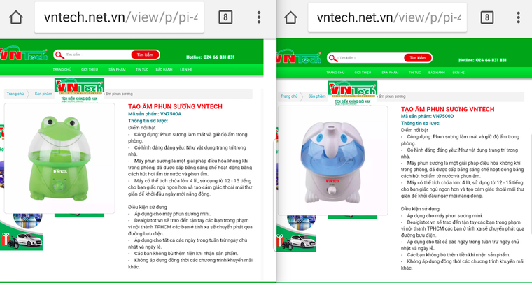 Hàng 'Tàu' đội lốt mác Việt dưới thương hiệu VnTech để lừa đảo người tiêu dùng? ảnh 3