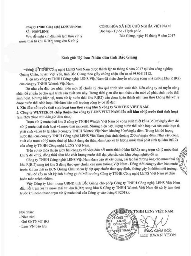 Thêm một doanh nghiệp nước ngoài coi môi trường là 'trò đùa' tại Bắc Giang! ảnh 1