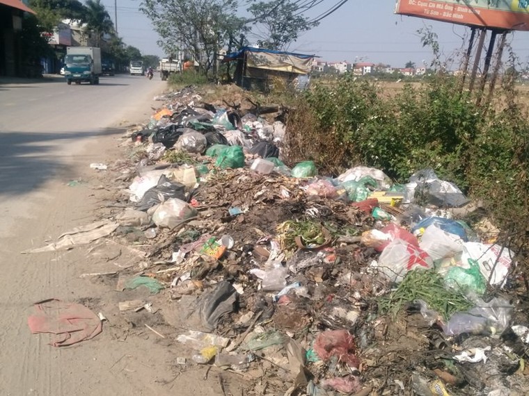 Bắc Ninh: Loay hoay xử lý rác thải sinh hoạt ảnh 1