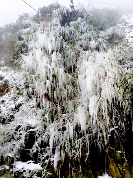 Mù Căng Chải xuất hiện băng tuyết ảnh 2