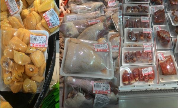 Siêu thị Big C Thăng Long (Hà Nội) bán thực phẩm không ghi hạn sử dụng? ảnh 1