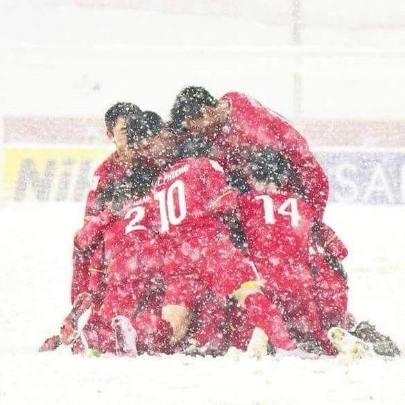 Những lời động viên cực chất dành cho U23 Việt Nam sau trận chung kết trên tuyết ảnh 1