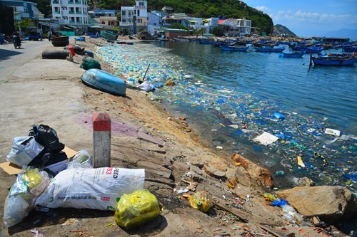 Khánh Hòa: 'Đảo Ngọc' Bình Ba... ngập rác ảnh 2