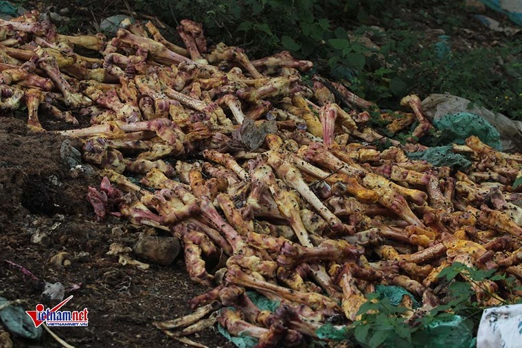 Xương lợn, xách bò ngập đường, giòi bọ lúc nhúc ảnh 6