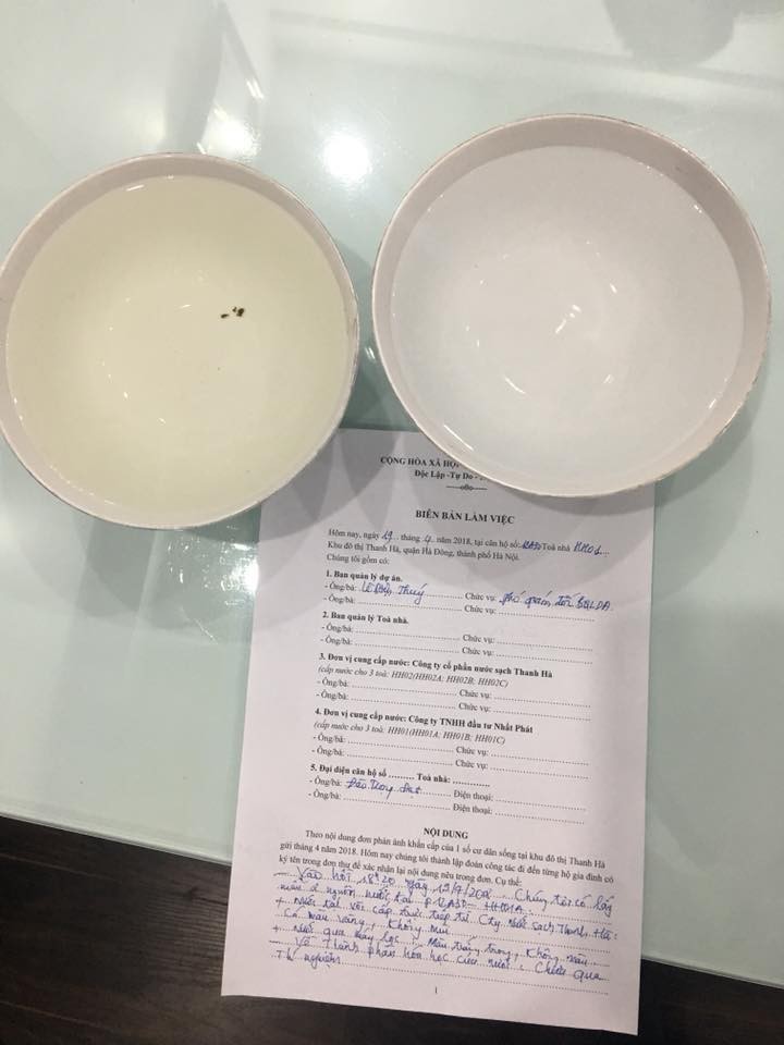 Cư dân KĐT Thanh Hà-Cienco 5: Bị cắt nước vì lên tiếng phản ánh nước mất vệ sinh ảnh 1