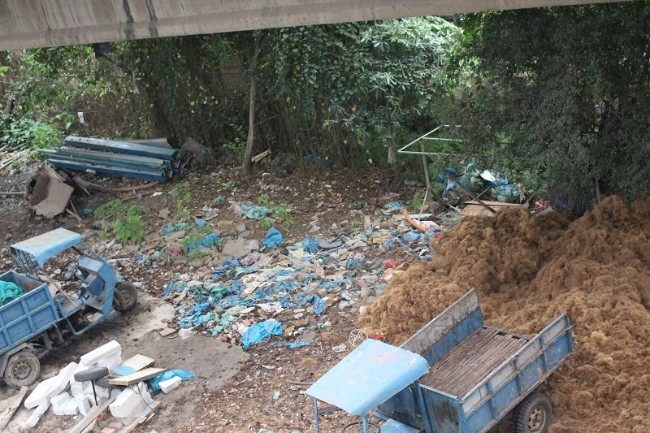 Cầu Thăng Long bị ‘bức tử’ vì rác thải ảnh 7