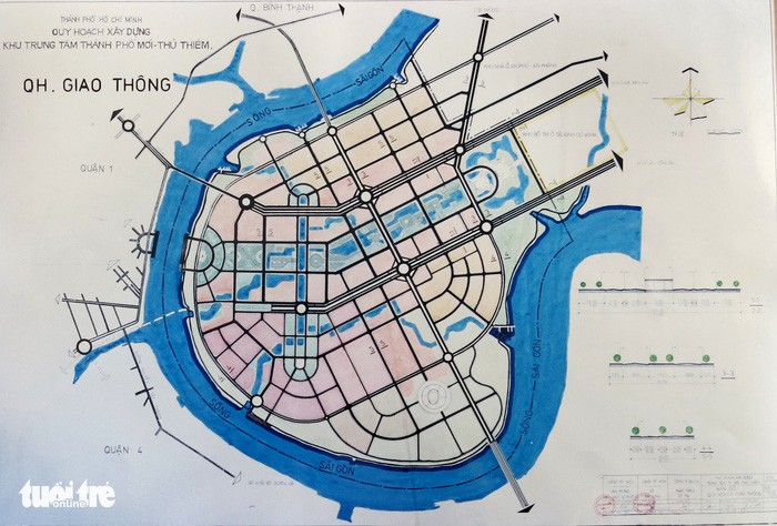 Ông Võ Viết Thanh công bố 13 bản đồ quy hoạch Thủ Thiêm 1/5000 ảnh 9