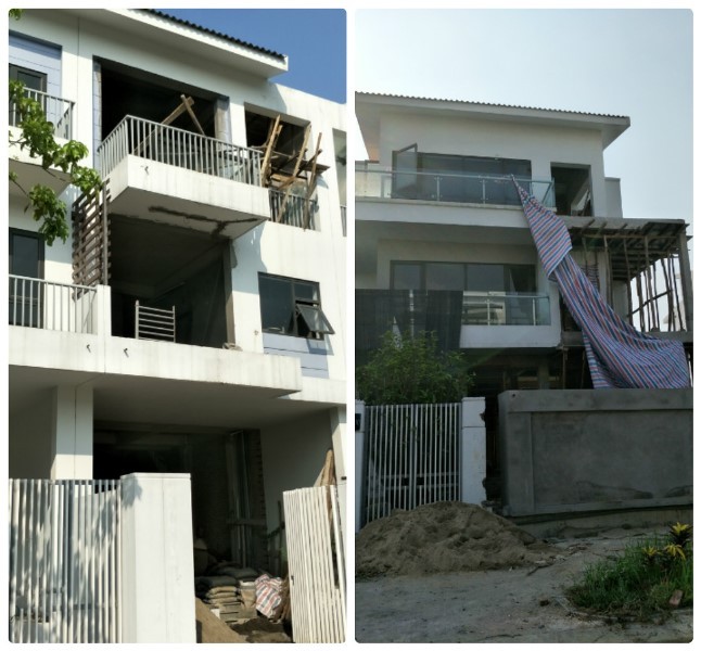 Khu biệt thư sinh thái Foresa Villa TASCO tự ý thay đổi thiết kế, phá nát quy hoạch ảnh 1