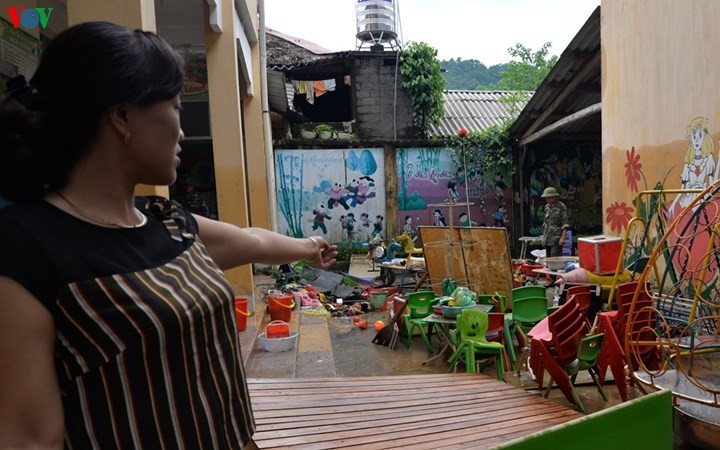 Chùm ảnh: Hà Giang còn ngổn ngang sau khi nước lũ rút ảnh 6