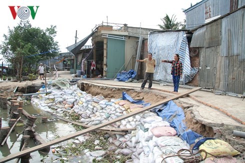 Xuất hiện thêm nhiều điểm sạt lở ở Cần Thơ đe dọa tính mạng người dân ảnh 2