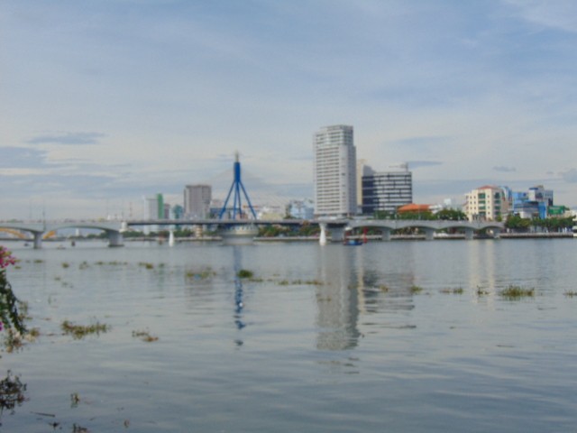 Đà Nẵng: Dòng sông Hàn ngập tràn bèo, rác thải ảnh 5