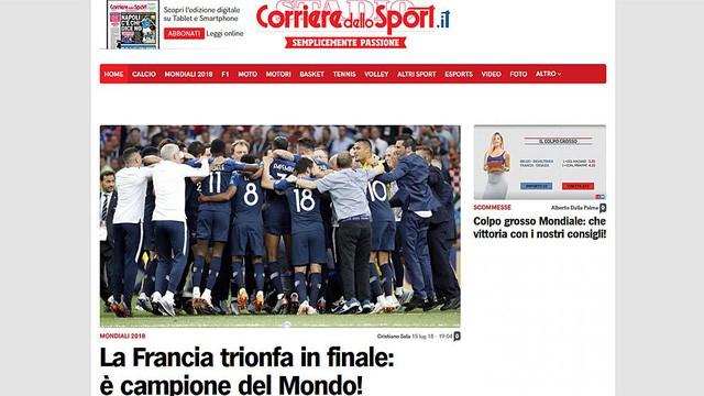 Báo chí thế giới ngả mũ với đội tuyển Pháp và Mbappe ảnh 11