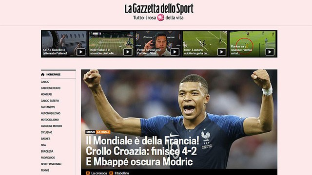 Báo chí thế giới ngả mũ với đội tuyển Pháp và Mbappe ảnh 14