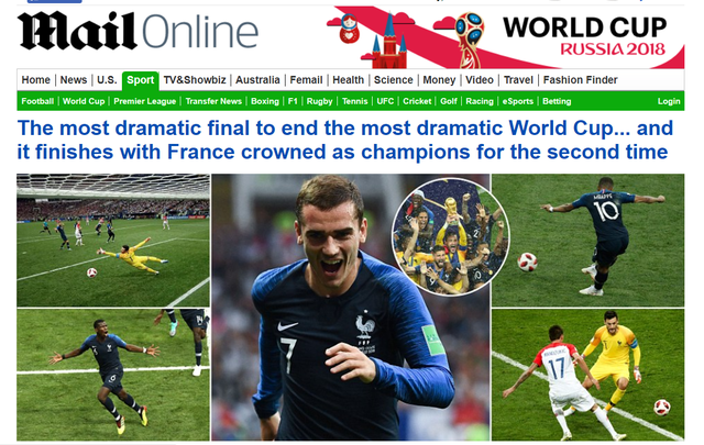 Báo chí thế giới ngả mũ với đội tuyển Pháp và Mbappe ảnh 7