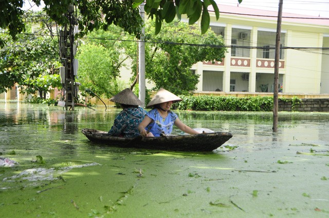 Hà Nội: Kinh hoàng 'biển rác' bủa vây người dân ngoại thành sau lũ ảnh 9