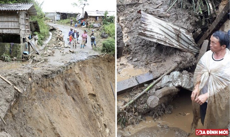 Sạt lở kinh hoàng ở Lai Châu: Hơn 10 người chết và mất tích, giao thông tê liệt hoàn toàn ảnh 1